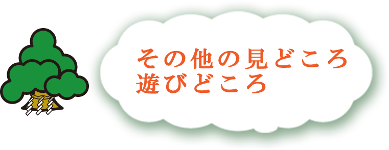 その他の見どころ遊びどころ